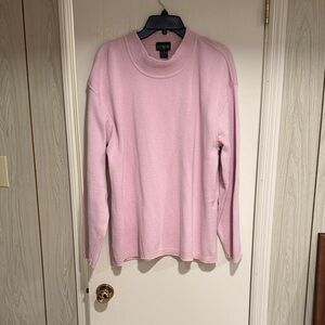 J. Crew Soft Pink Crew Neck Sweater